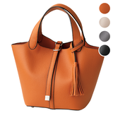 大人のタッセル付きトート