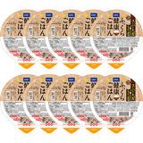 DHCふっくら健康ごはん 炊きたてパック スーパー大麦＆もち麦配合 10個セット