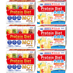 DHCプロティンダイエット 乳酸菌ビフィスリム菌（R）プラス・MCTプラス 各3個セット