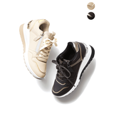 美脚見え・らく履き厚底スニーカー