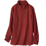 イタリアンフリース・タートルネック