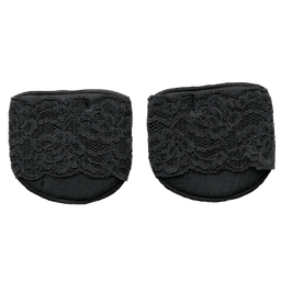 3足組・足裏パッド付きつま先レースカバー