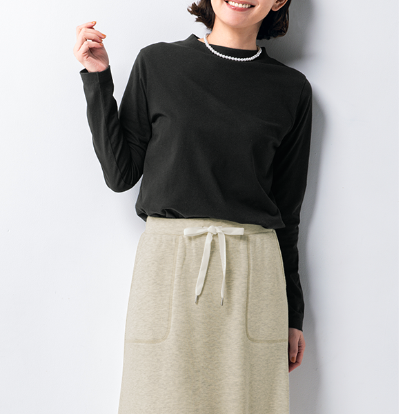 ハイネック長袖カットソー（LOC） | Tシャツ/カットソー通販のDHC