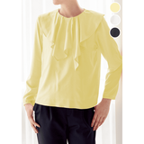 こっそりあったか透けにくいブラウス