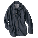 色落ちしないデニムシャツ