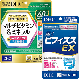 【大感謝祭記念】パーフェクト&nbsp;サプリ&nbsp;マルチビタミン&ミネラル・届くビフィズスEXセット