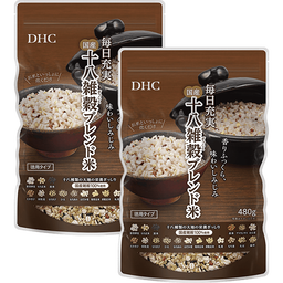 DHC毎日充実 国産十八雑穀ブレンド米（徳用タイプ） 2個セット
