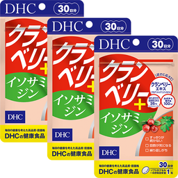 クランベリー＋イソサミジン 30日分 3個セット
