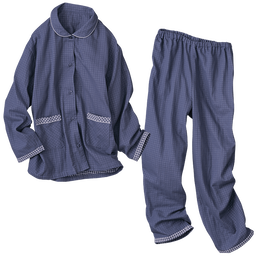 快眠・ダブルガーゼコットンパジャマ