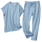 デニム調ジャージー・上下セット