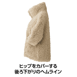アストラカン風フェイクムートンコート | コート通販のDHC