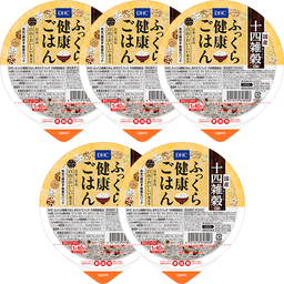DHCふっくら健康ごはん 炊きたてパック 十四雑穀配合 5個セット
