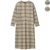 まるでツイード・ジャージーワンピース