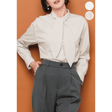 コスメリムーブ・2WAYボウタイブラウス