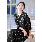 フラワードットワンピース