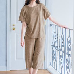 ひやリラ綿混パイルパジャマ