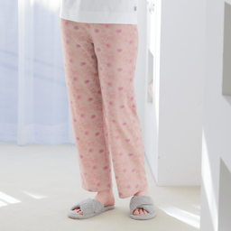 快眠・2枚組パジャマパンツ（無地・花）