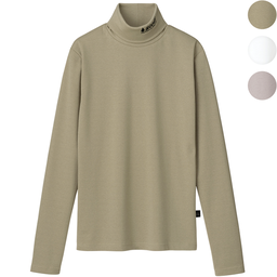 タートルネックカットソー（WOODS）