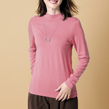 オーガニックアルガンオイル・ハイネックカットソー