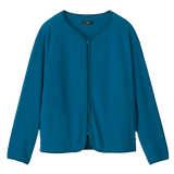 イタリアンフリース・ノーカラージャケット