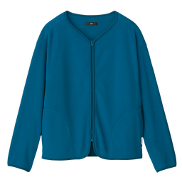 イタリアンフリース・ノーカラージャケット