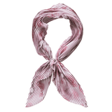 フラワー柄プリーツスカーフ