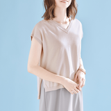 Vネックニットプルオーバー（LOC）