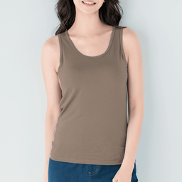 綿混速乾ブラトップ・タンク（アンダーがラク仕様）