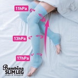 バンビーナスリムレッグ・着圧涼しいエステニーハイソックス