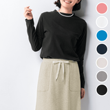 ハイネック長袖カットソー（LOC）