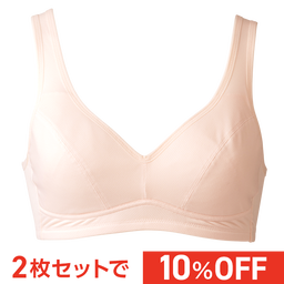 速く乾くノンワイヤーブラ