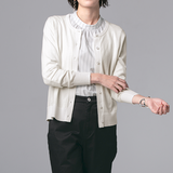 クルーネックニットカーディガン（LOC）