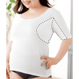 超大汗取りインナー・5分袖（大きいサイズ）