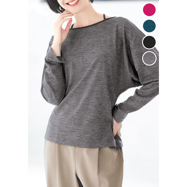 ウール混シアードルマンカットソー | Tシャツ/カットソー通販のDHC