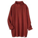 イタリアンフリース・コクーンチュニック