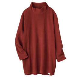 イタリアンフリース・コクーンチュニック