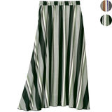 マルチストライプスカート