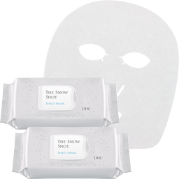 DHCザ スノー ショット シートマスク 2個セット