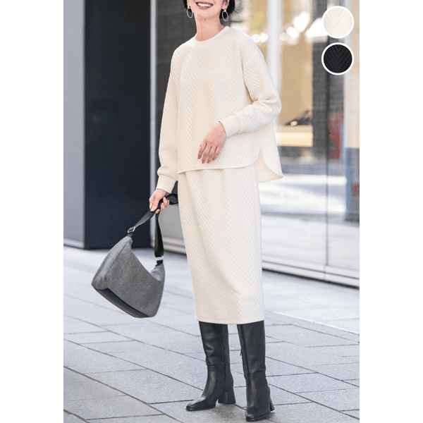 着回し広がるトップスセット | スカート通販のDHC