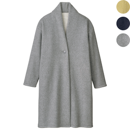 スライバー調裏ボアコーディガン