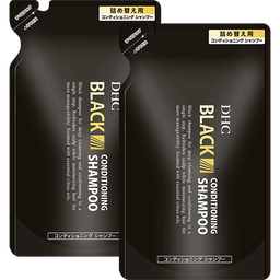 DHCブラックコンディショニングシャンプー 詰め替え用 2個セット
