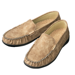 つま先ゆったり・モカシンシューズ