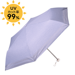 晴雨兼用・遮熱日傘（レースカット）