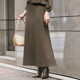 至高の起毛ジャージー・フレアスカート