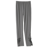 裾魅せレギンス（レース付き）