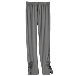 裾魅せレギンス（レース付き）