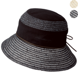 涼しいブレードコンビつば広ハット