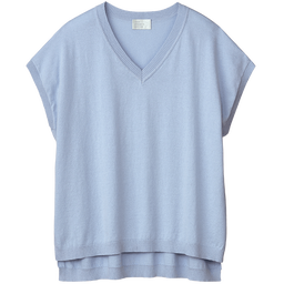 Vネックニットプルオーバー（LOC）