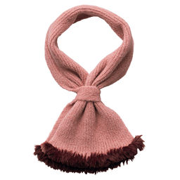 ファー付き差し込みミニマフラー | スカーフ/ストール/マフラー通販のDHC