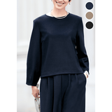 イージーケア・カットジョーゼットプルオーバー